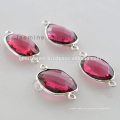 Großhandel Hersteller Pink Tourmaline Edelstein 925 Sterling Silber Lünette Connector